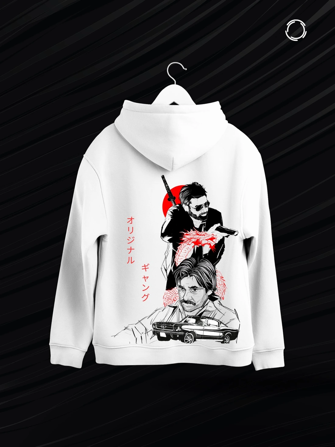 Souito hoodie, back