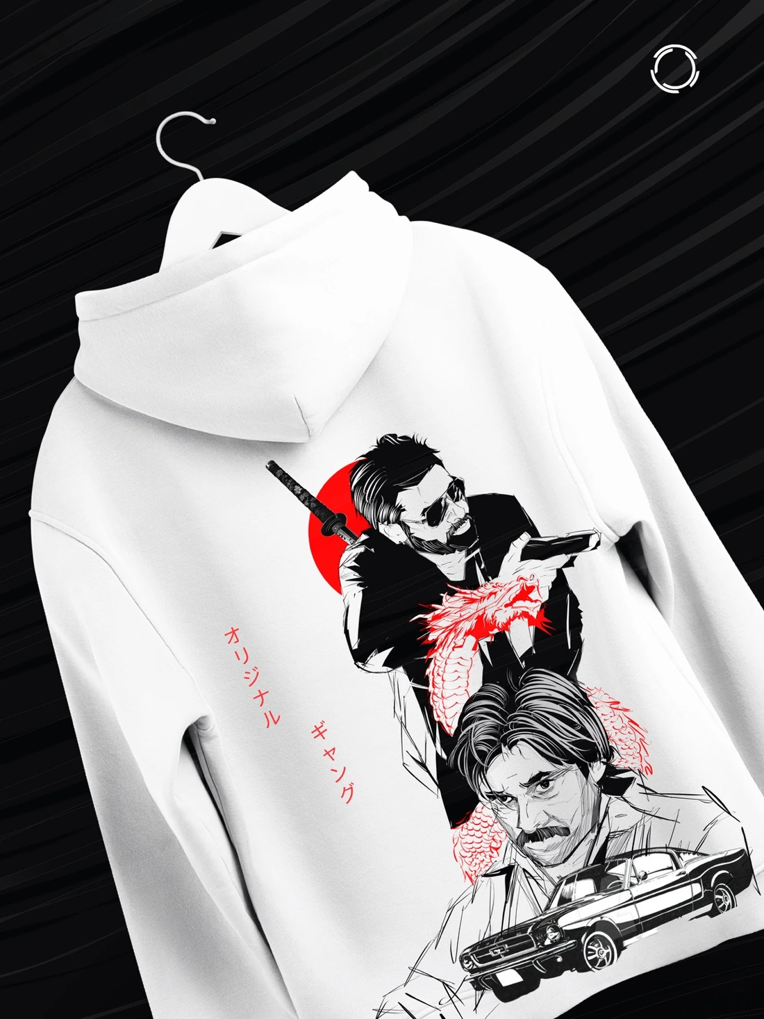 Souito hoodie, detail