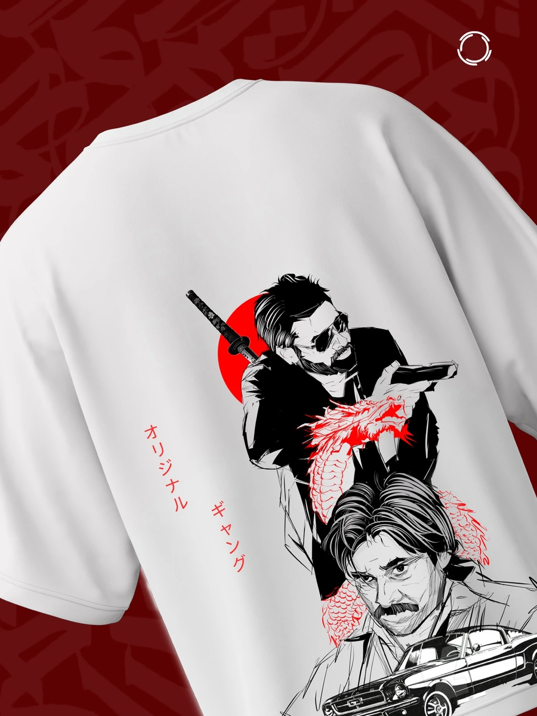 Souito tee, detail
